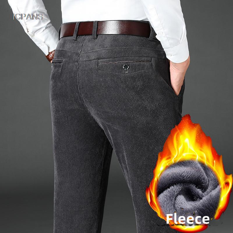 Corduroy Pant Warm - Winter Cord Herren Hosen Dicke Warme