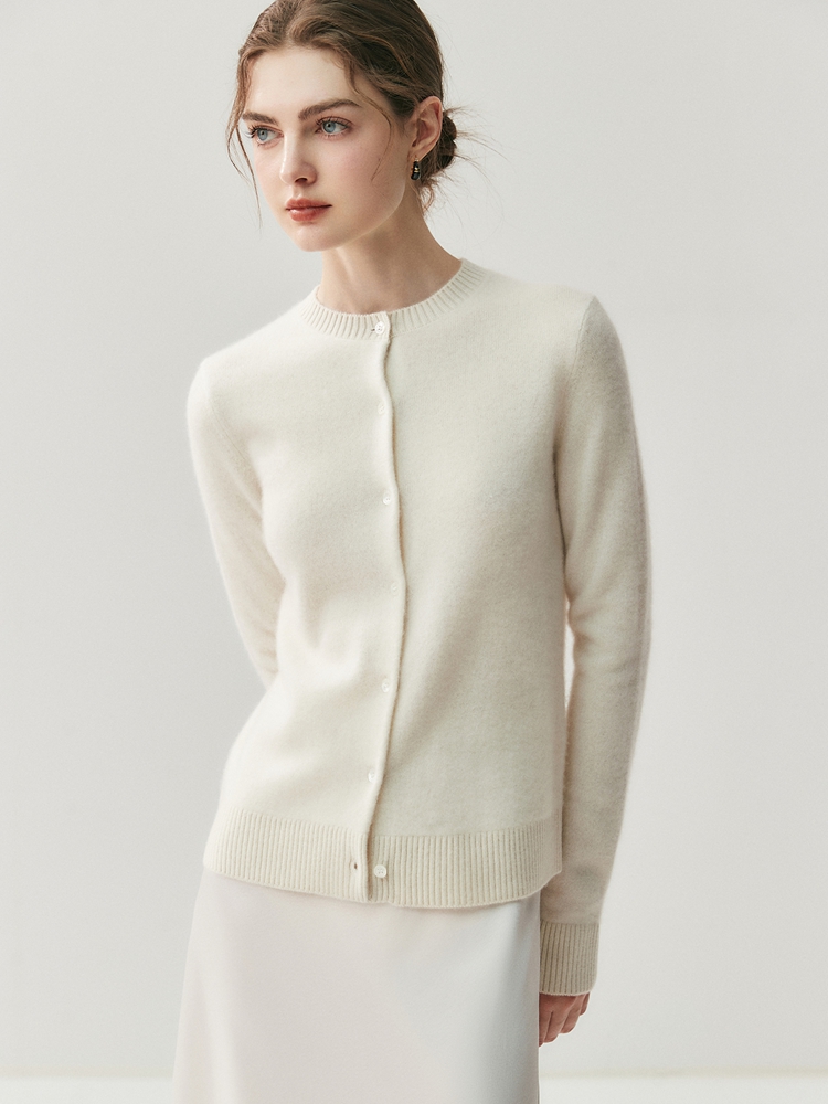 Wool Coat Peacoat - CHICUU Herbst Winter Frauen Dicke Oansatz