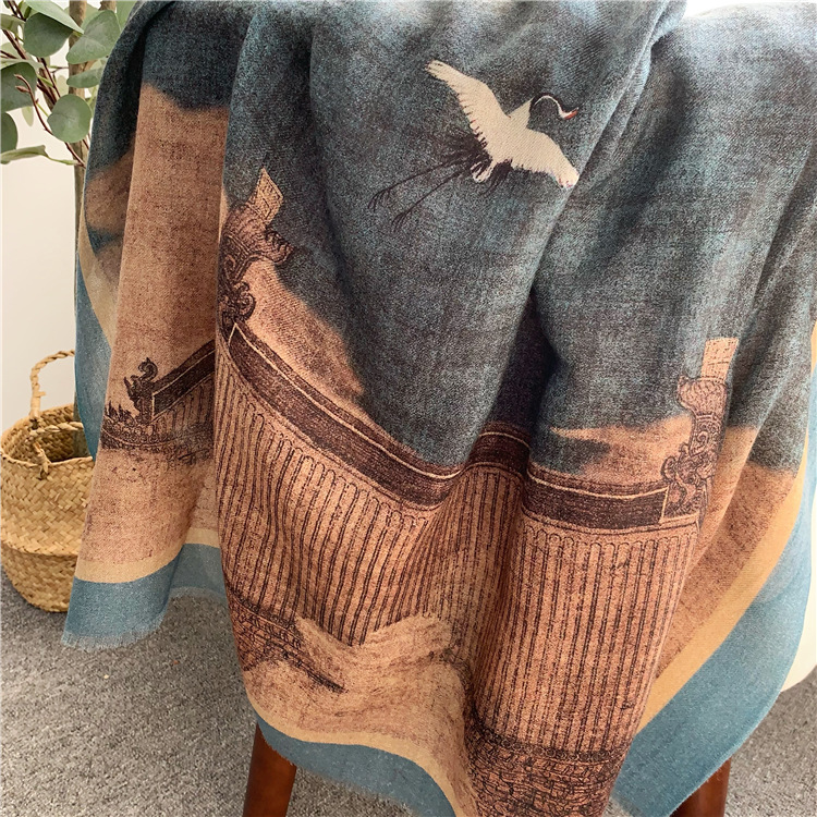 Cashmere Pashmina Wrap - Reine Kaschmir Quasten Schals Stola Frauen