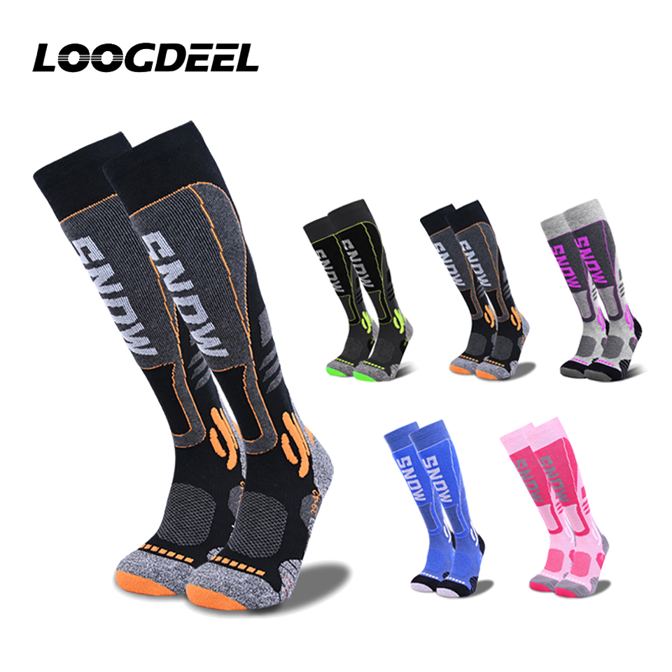Thermal Sock Wool - Loogdeel Hochwertige Merinowolle Kniehohe Lange Skisocken