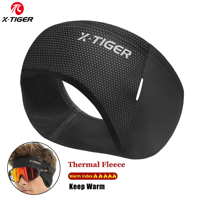 Winter Headband Fleece - X-TIGER Outdoor-Rad-Stirnband, Sommer, winddicht, Fahrrad-Kopfbedeckung, Winter,