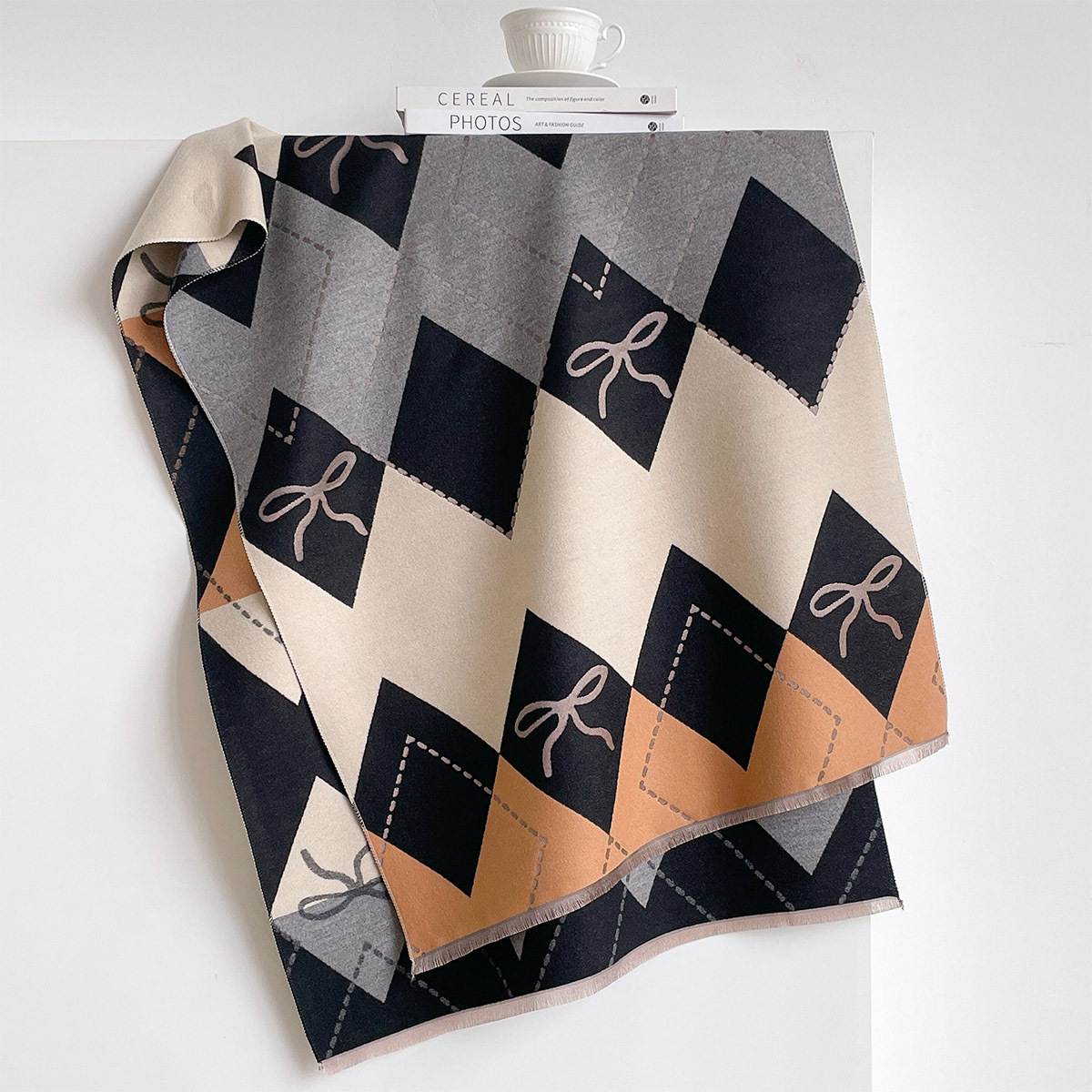 Damen-Schal aus Kaschmir-Imita – Cashmere Pashmina Wrap Bewertung und Preis