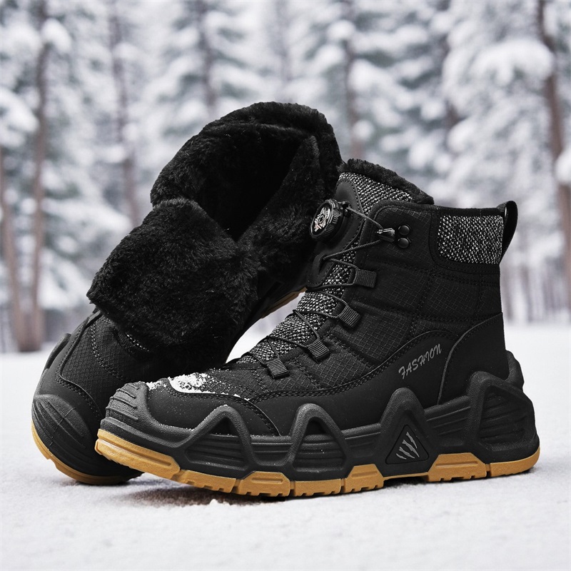 Warme Pelz Outdoor Herren Kamp – Waterproof Winter Boot Bewertung und Preis