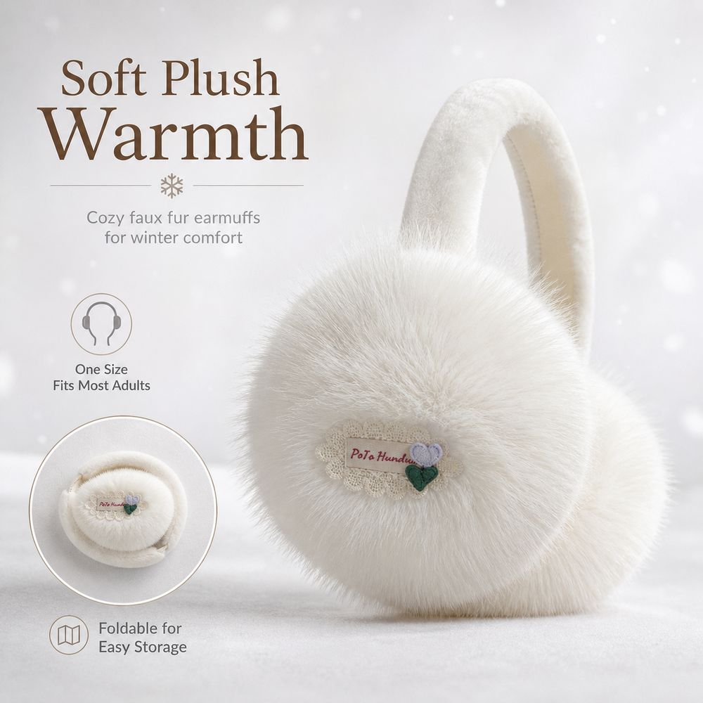 Neue Kunstfell-Ohrenschützer,  – Earmuffs Foldable Bewertung und Preis