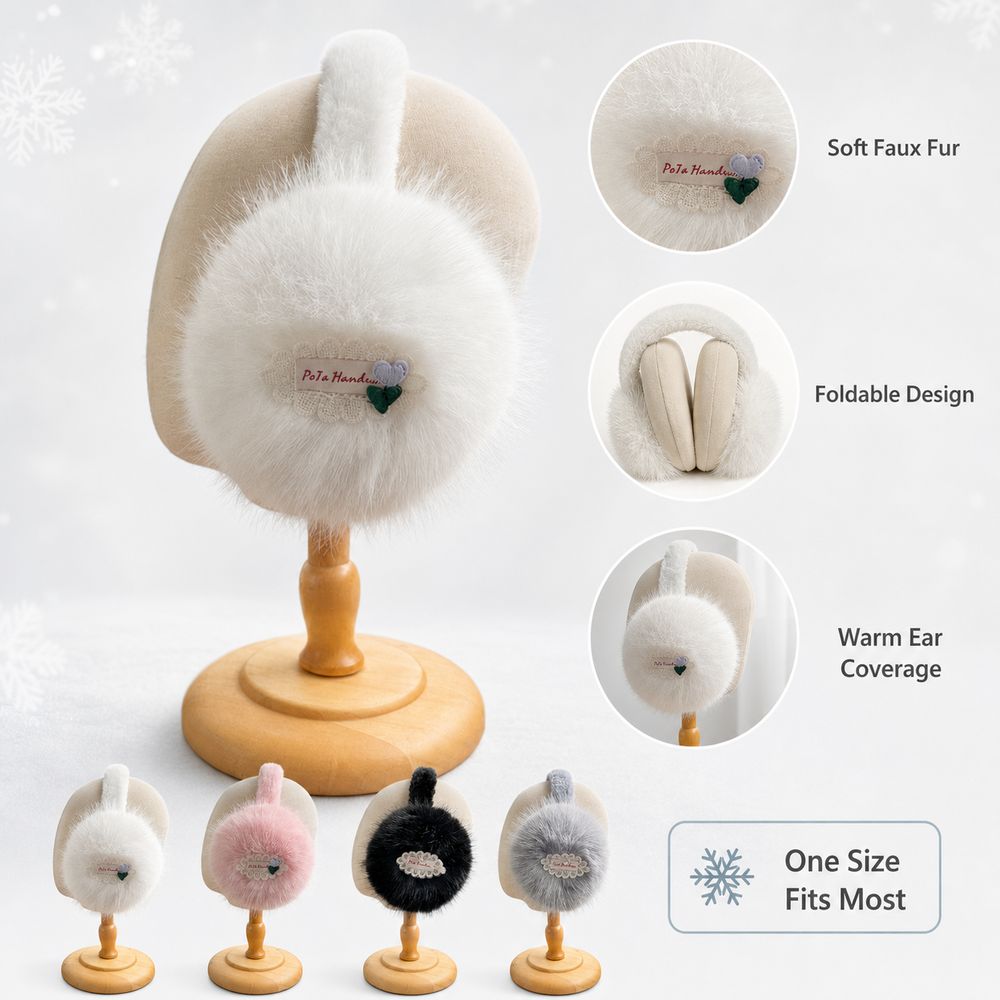 Neue Kunstfell-Ohrenschützer,  – Earmuffs Foldable Bewertung und Preis