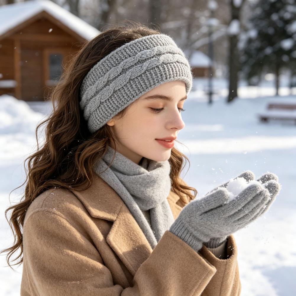 Bequeme, elastische Haarbänder – Fleece Ear Warmer Band Bewertung und Preis