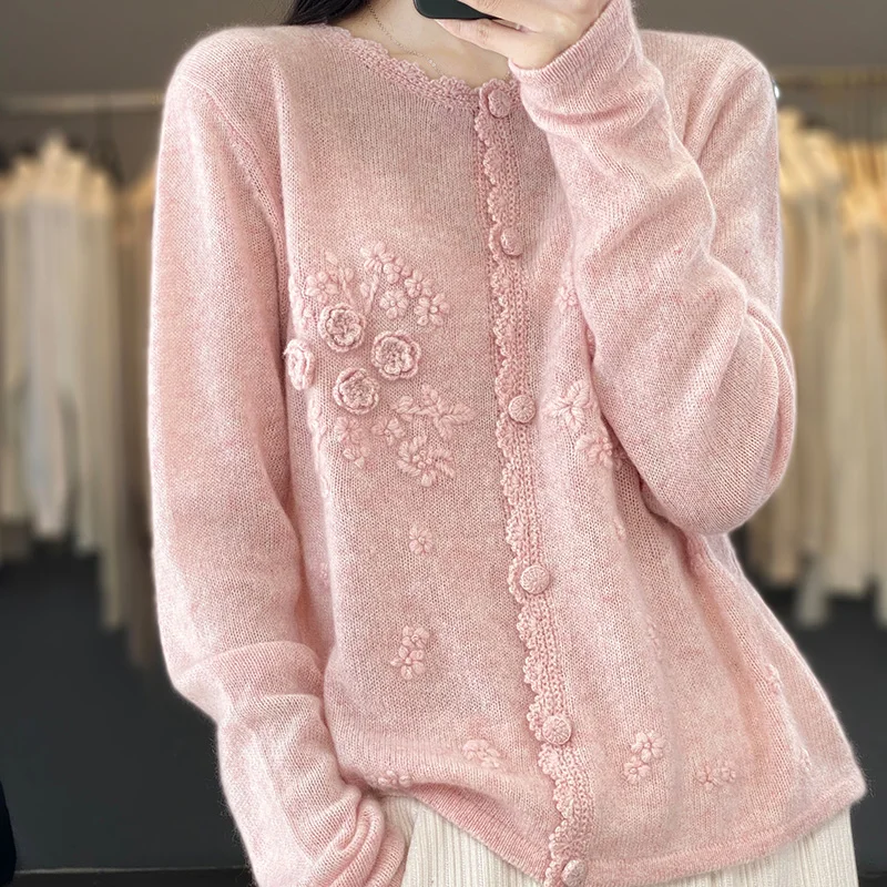 Damen-Cardigan aus 100 % reine – Wool Coat Peacoat Bewertung und Preis