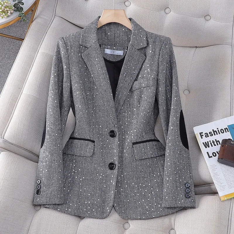 Pailletten-Blazer-Mantel für D – Down Jacket Packable Bewertung und Preis