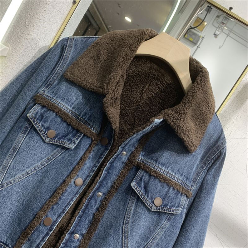 Verdickter Denim Wintermantel  – Down Jacket Packable Bewertung und Preis