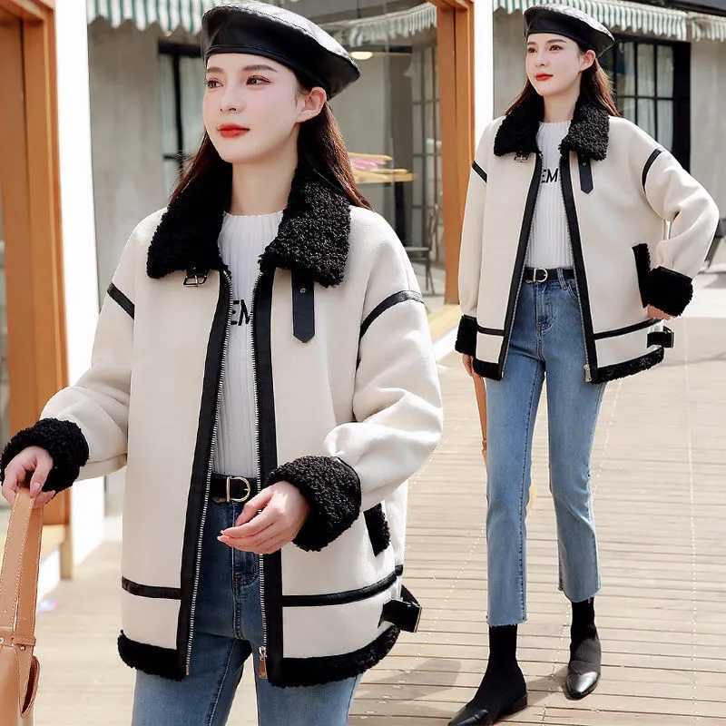 Lamm Pelzmantel Weibliche Neue – Wool Coat Peacoat Bewertung und Preis