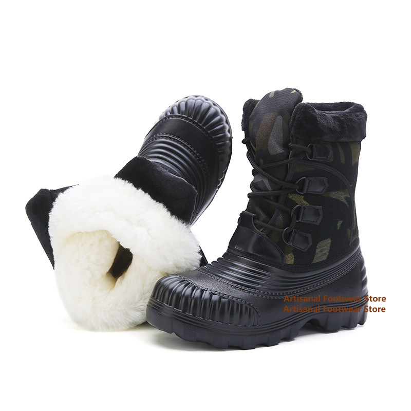 Herren-Schneestiefel im Tarnmu – Waterproof Winter Boot Bewertung und Preis